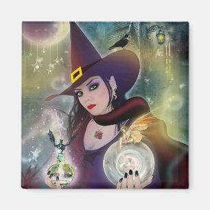 Magical Witch Magnet
