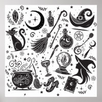 Magical Witch Whimsical Wiccan Pagan 