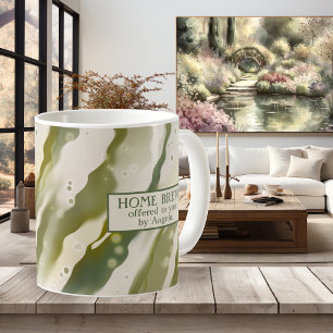 Magical Witches Brew Green Art Mug