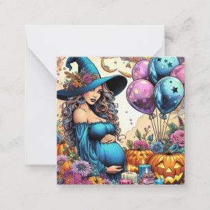 MAGICAL WItchy Vibes Baby Pregnancy Mum Card
