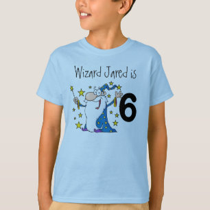 Magical Wizard Customisable Birthday T-shirt