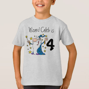Magical Wizard Customisable Birthday T-shirt
