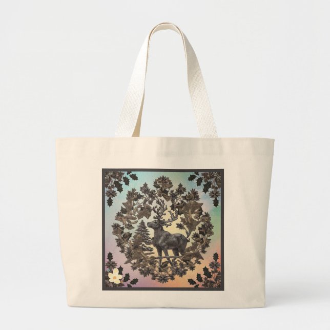 "Magical Wonderland" Large Tote Bag (Front)
