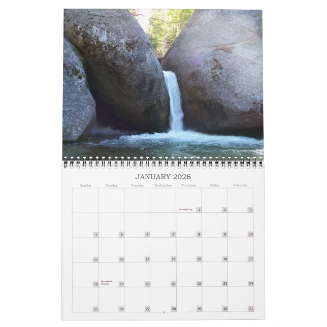 Magical World Calendar (Jan 2026)