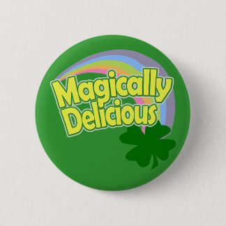 Magically Delicious Button Pin