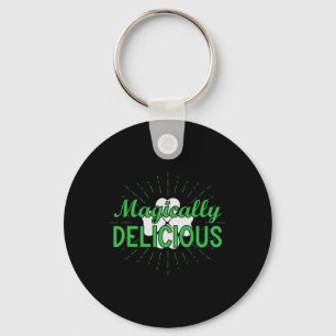 Magically Delicious Lucky Charms Men Women St Patr Key Ring