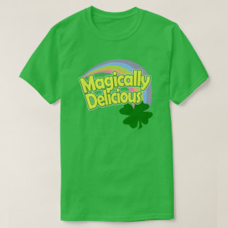 Magically Delicious Rainbow Shamrock T-Shirt