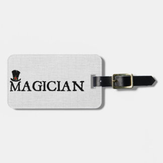 Magician and Hat Luggage Tag