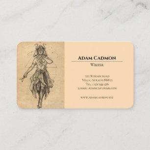 Magician antique artful elegant Business Card