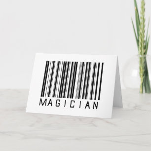 Magician Bar Code Card