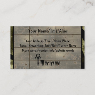 Magician Business Card