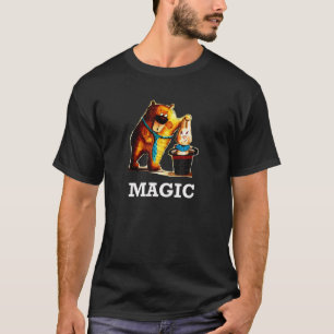 Magician Costume Rabbit Bunny Hat Trick Boy Girl K T-Shirt