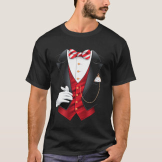 Magician Costume Tuxedo T-Shirt