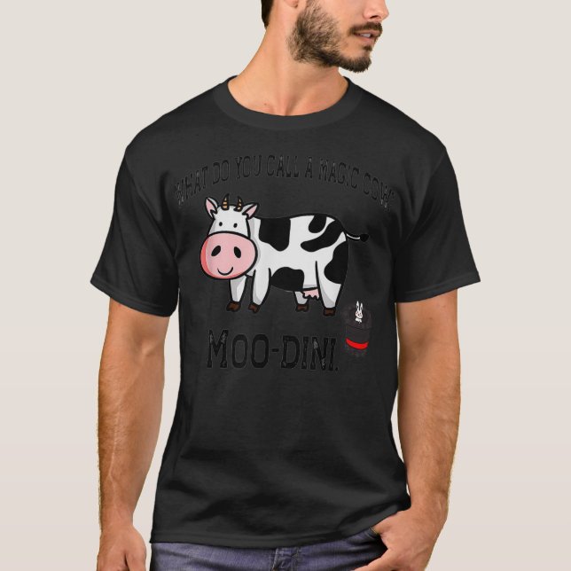 Magician Cow  T-Shirt (Front)