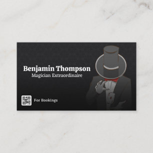 Magician Doing a Card Trick