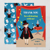 Magician Girl Show Birthday Party