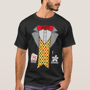 Magician Halloween Costume Kids Men Women Magician T-Shirt
