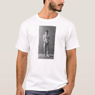 Magician Harry Houdini Standing In Chains T-Shirt
