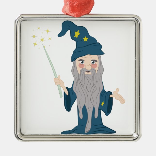 Magician Metal Tree Decoration (Front)