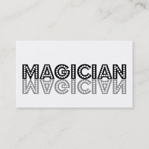 Magician Shadow Business Card