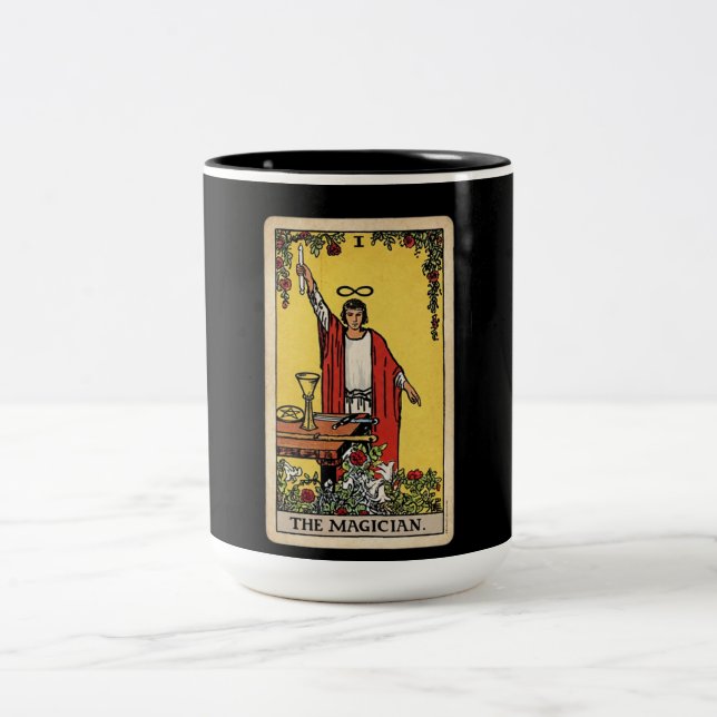 Magician Tarot Two-Tone Coffee Mug (Center)