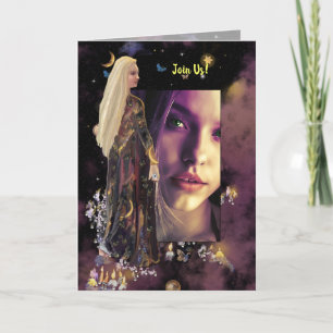 Magician, template! invitation