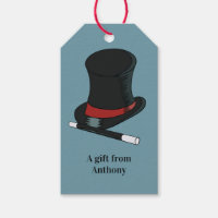 Magicians Hat and Magic Wand Personalised