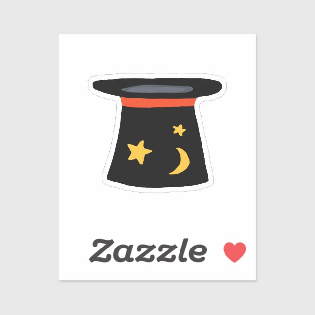 Magicians TopHat for Magicland Party Theme (Sheet)