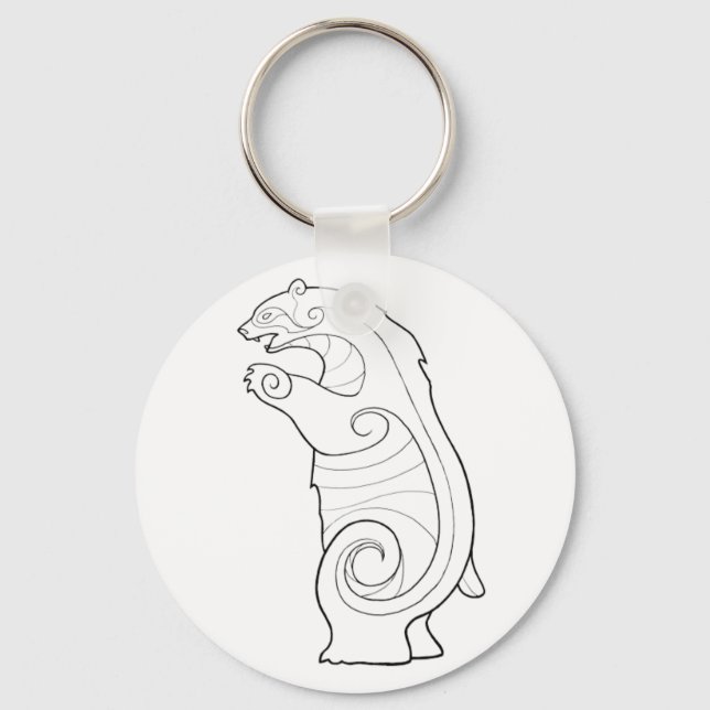 Magick - Bear Key Ring (Front)