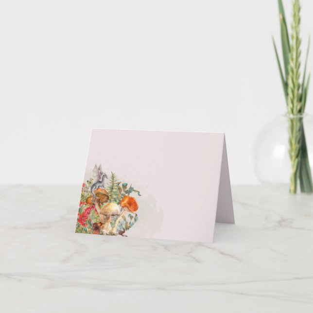 Magick Mushrooms and Dragons Thank You Cards (Front)