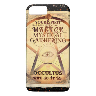 Magick Mystical Gathering Magic Fortune Teller Eye iPhone 8 Plus/7 Plus Case