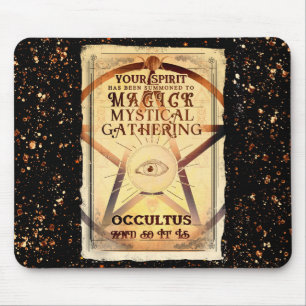 Magick Mystical Gathering Magic Fortune Teller Eye Mouse Mat