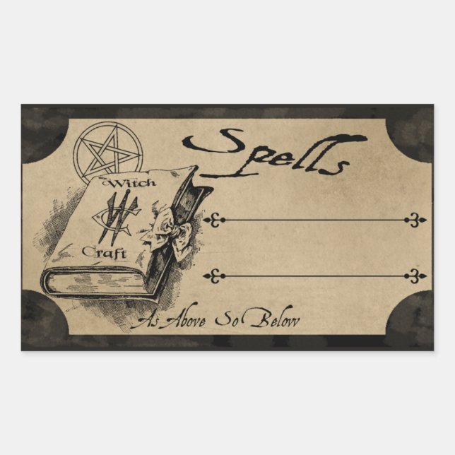MAGICK POTION LABEL (Front)