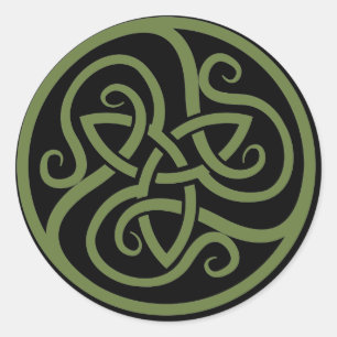 Magick - Triquetra Classic Round Sticker