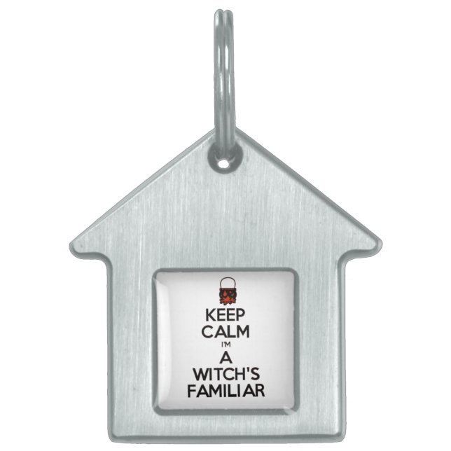 Magick - Witch's Familiar Pet ID Tag (Front)