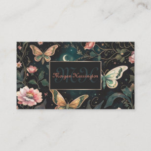 Magiclal Midnight Garden Business Card
