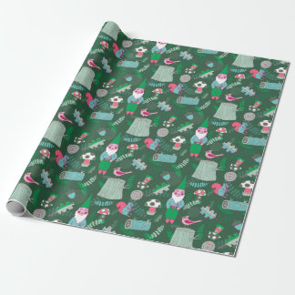 Magikal Forest Gnome Wrapping Paper