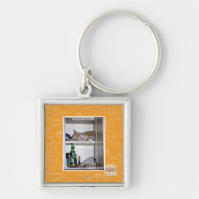 Magishun Kitteh Key Ring (Front)