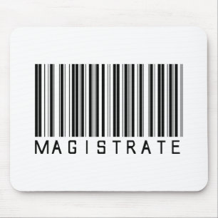 Magistrate Bar Code Mouse Mat