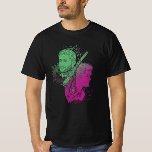 Maglietta maniche nera Dean Winchester  T-Shirt