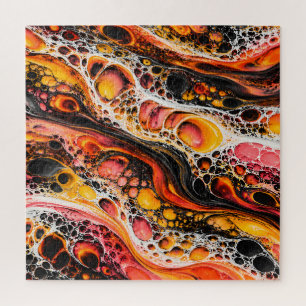 Magma Cells Jigsaw Puzzle