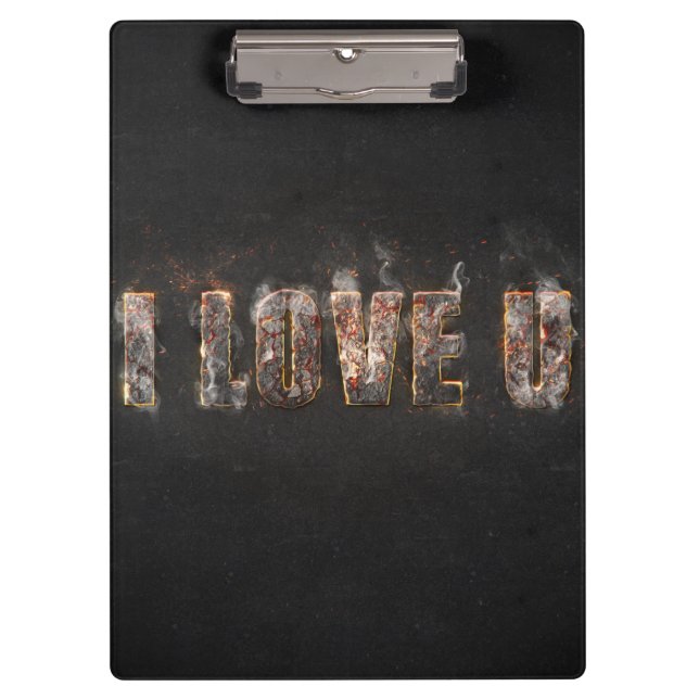 Magma Effect Clipboard (Front)