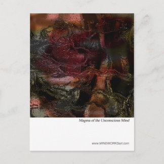 Magma of the Unconscious Mind Postcard
