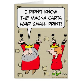 magna carta small print king chains