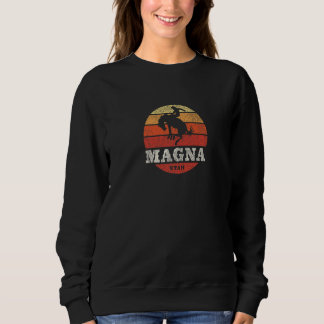 Magna UT Vintage Country Western Retro Sweatshirt