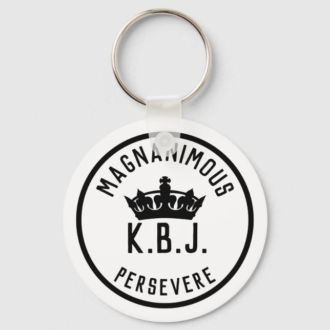 Magnanimous KBJ Small Commemorative Key Ring (Front)