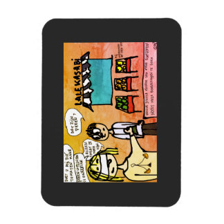 Magneet Vrouwe Justitia doesn't do messages Magnet