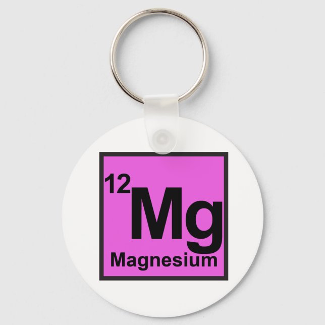 Magnesium Keychain (Front)