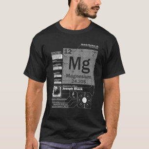 Magnesium Mg Element Atomic Number 12 Science T Sh T-Shirt