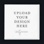 Magnet 2" Square<br><div class="desc">Customise your design in Templett. After you are done editing,  download your file in a JPG format (don't forget to turn on the bleed option). Upload your design here by clicking on the blue "Personalise" button.</div>
